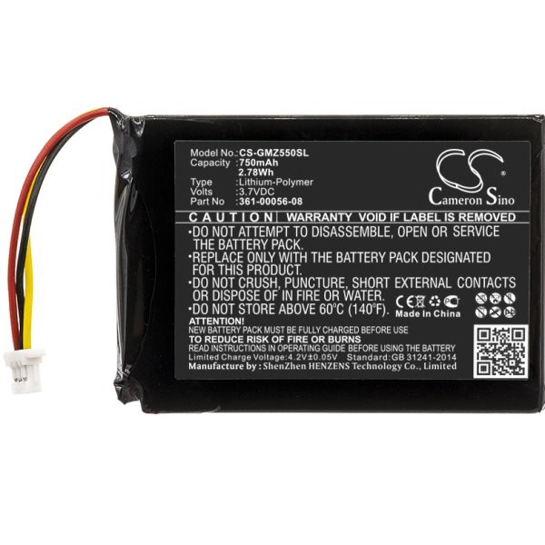 Batterij voor Garmin DriveSmart 61 LMT-S