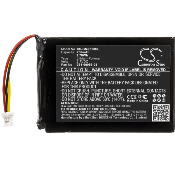 Batterij voor Garmin Nüvi 68LMT