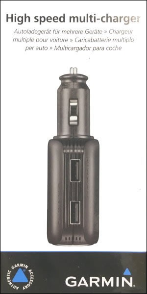 Garmin Snelle USB oplader voor meerdere toestellen voor Garmin DriveAssist 51 LMT-D