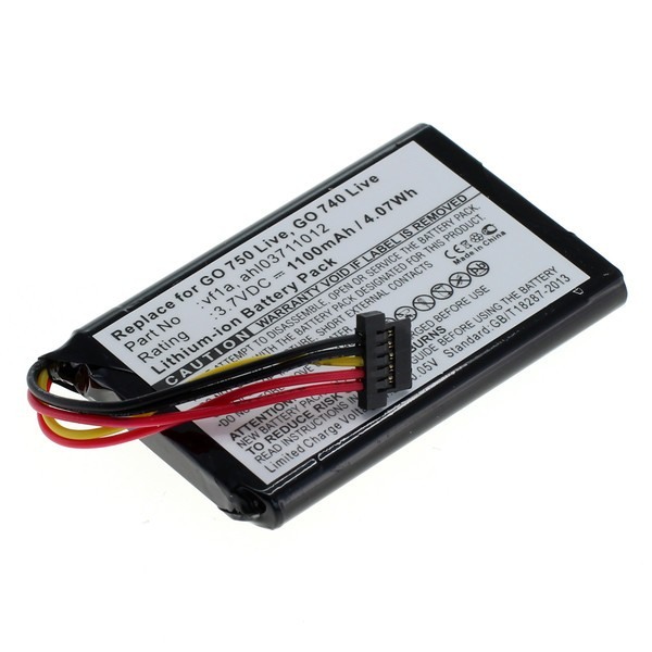 batterij voor TomTom GO PROFESSIONAL 6250