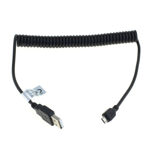 Spiraal USB datakabel voor TomTom Rider 400