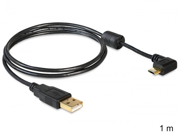 USB datakabel angle plug vr. TomTom GO LIVE 820 Europe
