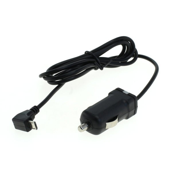 Autolaadkabel 90 ° plug voor Garmin Dezl 570LMT-D