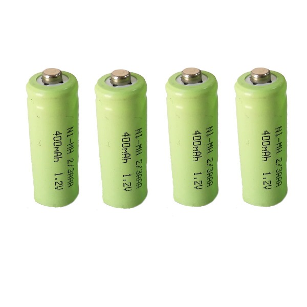 4x batterij 2/3 AAA GP40AAA GP40AAAM GP40AAAMC